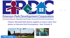 Desktop Screenshot of emersonpark.org