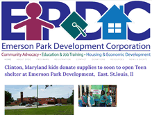 Tablet Screenshot of emersonpark.org